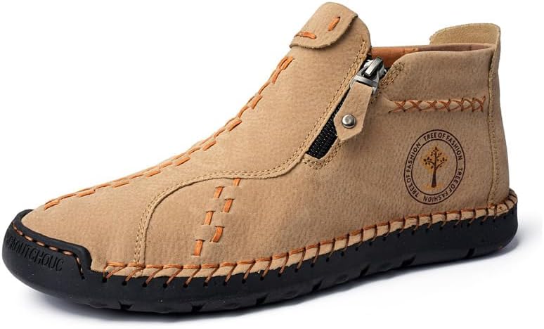 Мужские повседневные ботинки Asifn с молнией, модные ботинки из микрофибры и кожи, удобные, ручной работы, с нескользящей подошвой для походов и вождения, ботильоны, хаки
Мужские повседневные ботинки Asifn с молнией, модные ботинки из микрофибры и кожи, удобные, ручной работы, с нескользящей подошвой для походов и вождения, ботильоны, хаки