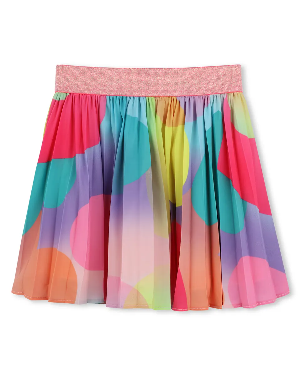 Юбка для девочки с многоцветным микропринтом Billieblush, многоцветный
Юбка для девочки с многоцветным микропринтом Billieblush, многоцветный