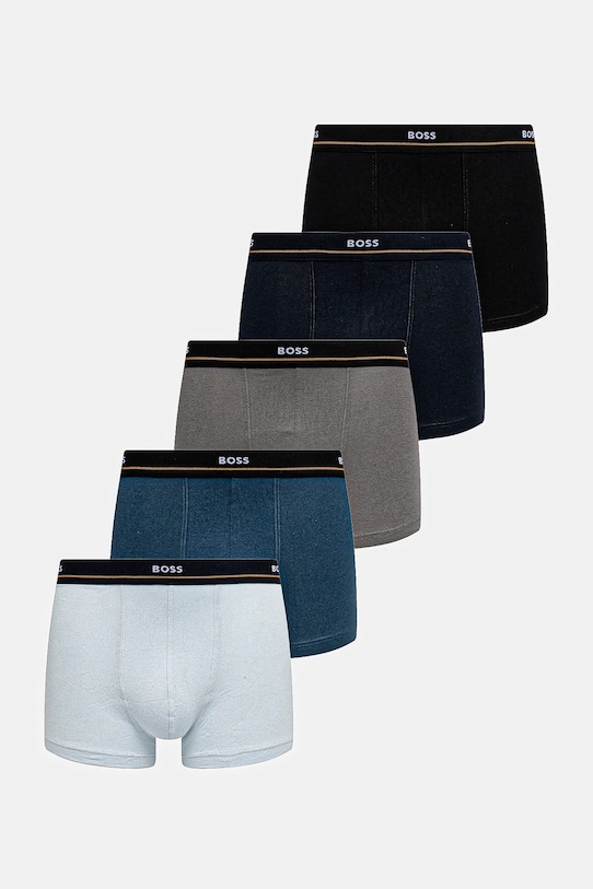 5 пар боксеров Boss, темно-синий
5 пар боксеров Boss, темно-синий