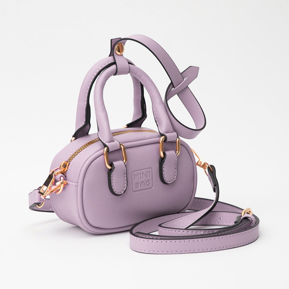 Кожаный брелок для сумки Миниатюрная сумка Сумка через плечо FASHNZFAB, фиолетовый 
Кожаный брелок для сумки Миниатюрная сумка Сумка через плечо FASHNZFAB, фиолетовый