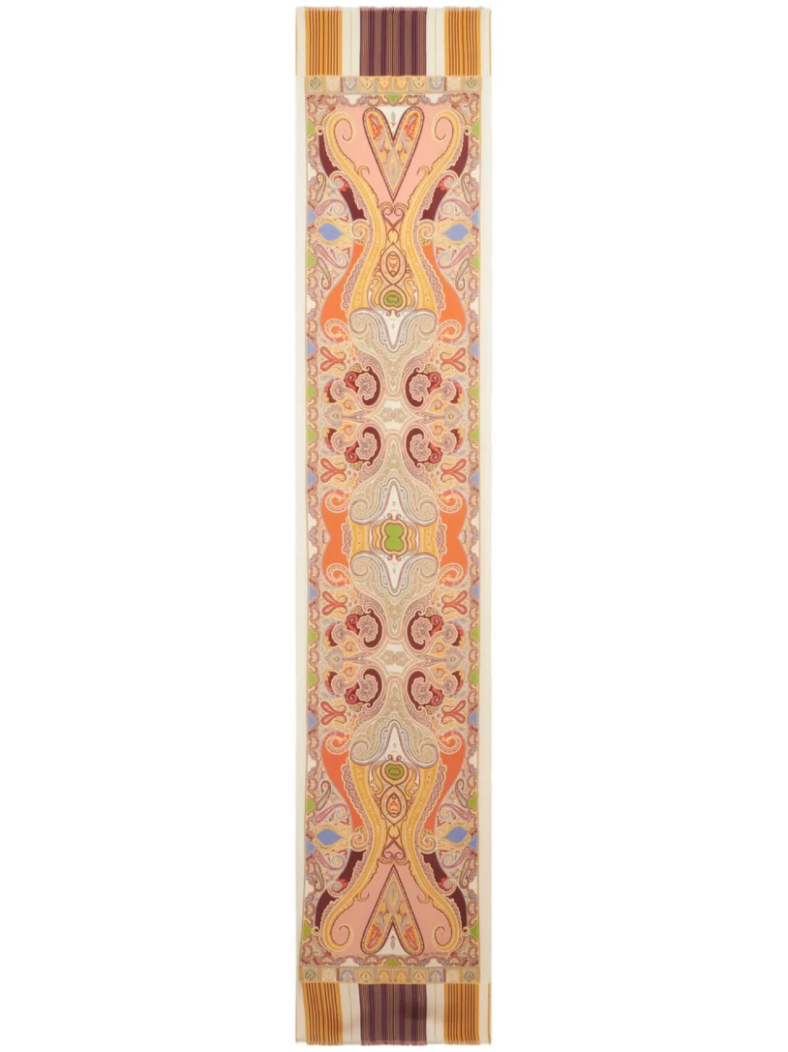 Шелковый шарф с узором пейсли ETRO, желтый
Шелковый шарф с узором пейсли ETRO, желтый