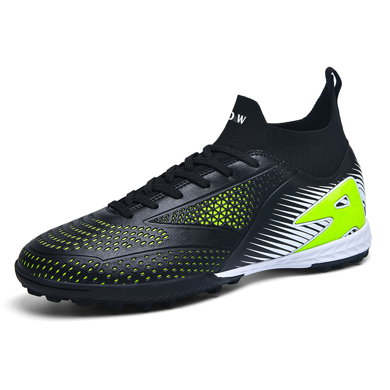 Футбольные бутсы для детей и подростков с амортизацией ударов и износостойкостью D&W, черный/зеленый
Футбольные бутсы для детей и подростков с амортизацией ударов и износостойкостью D&W, черный/зеленый