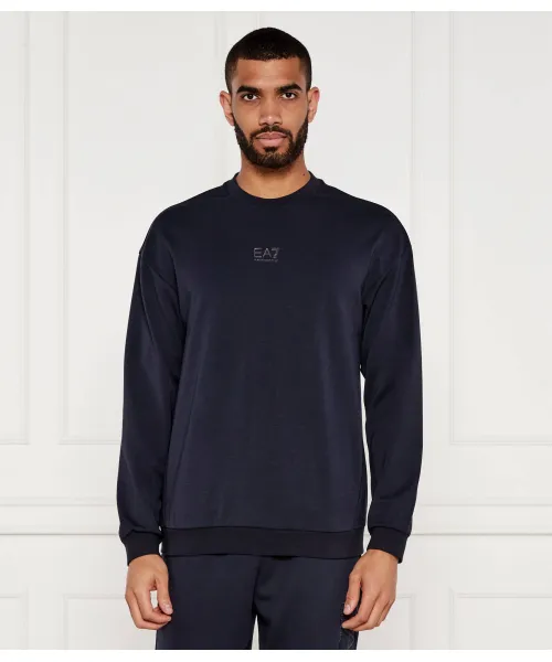 Толстовка Regular fit Ea7, синий 
Толстовка Regular fit Ea7, синий