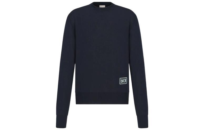 Ежеквартальные новинки свитер мужской синий Dior, синий
Ежеквартальные новинки свитер мужской синий Dior, синий