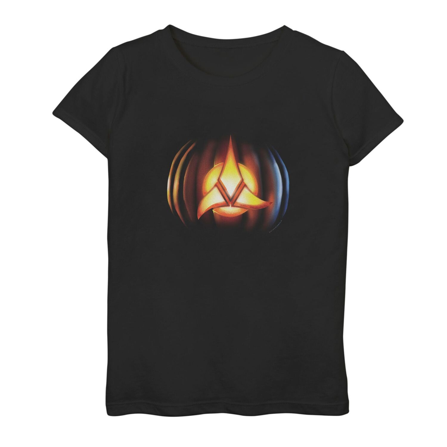 Клингонская футболка с изображением тыквы и символом Звездного пути для девочек 7–16 лет Licensed Character
Клингонская футболка с изображением тыквы и символом Звездного пути для девочек 7–16 лет Licensed Character