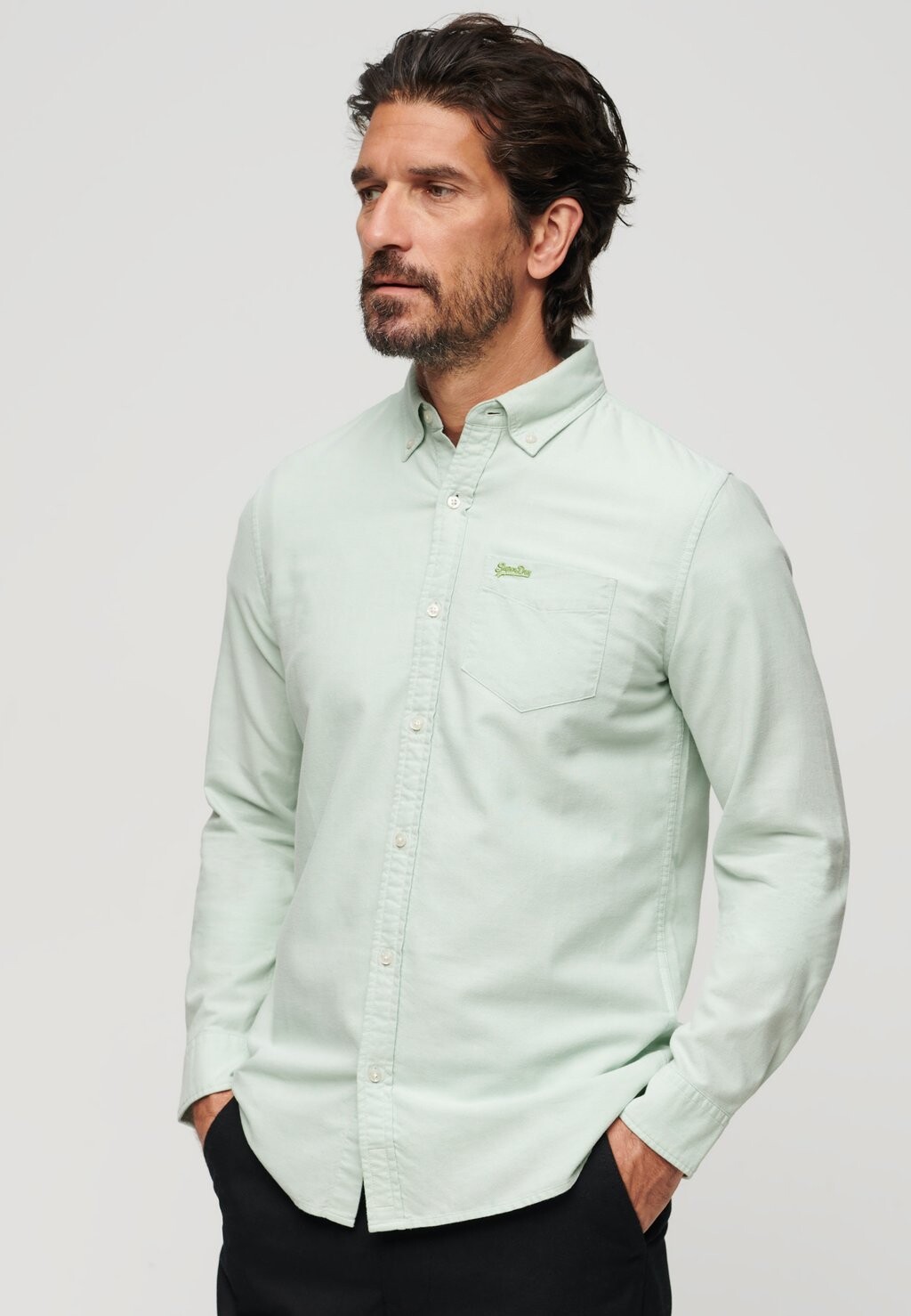Рубашка WASHED OXFORD Superdry, цвет light green
Рубашка WASHED OXFORD Superdry, цвет light green