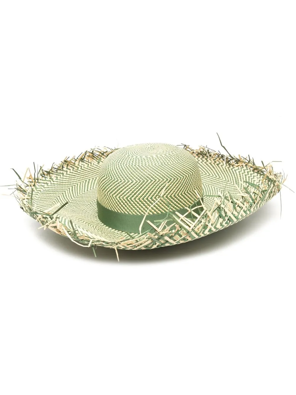 Соломенная шляпа Pamela с бахромой Borsalino, зеленый
Соломенная шляпа Pamela с бахромой Borsalino, зеленый