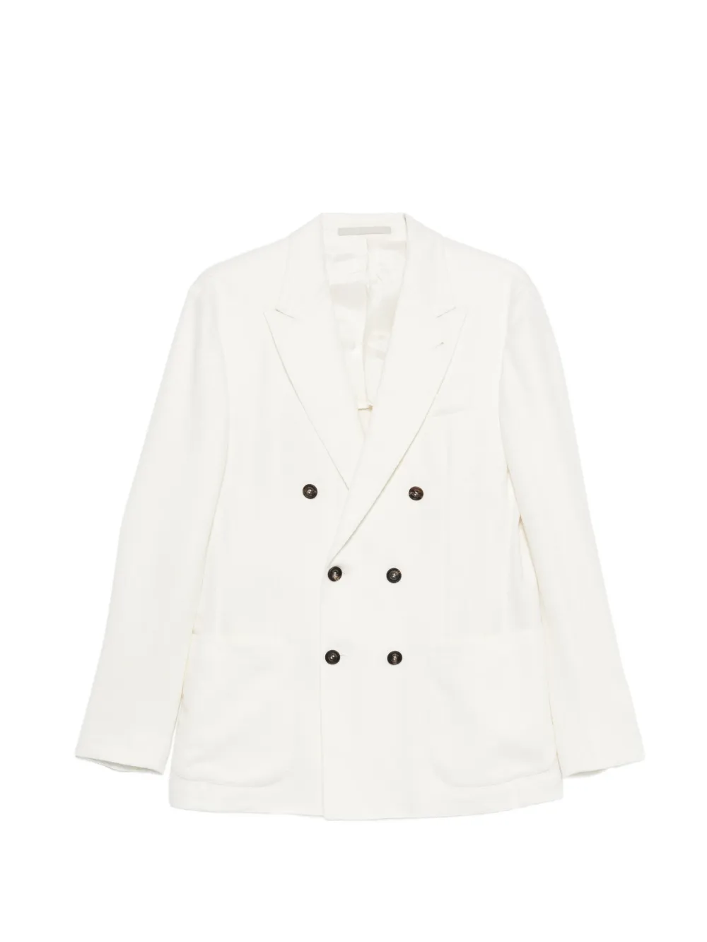 Двубортный пиджак Eleventy, белый
Двубортный пиджак Eleventy, белый