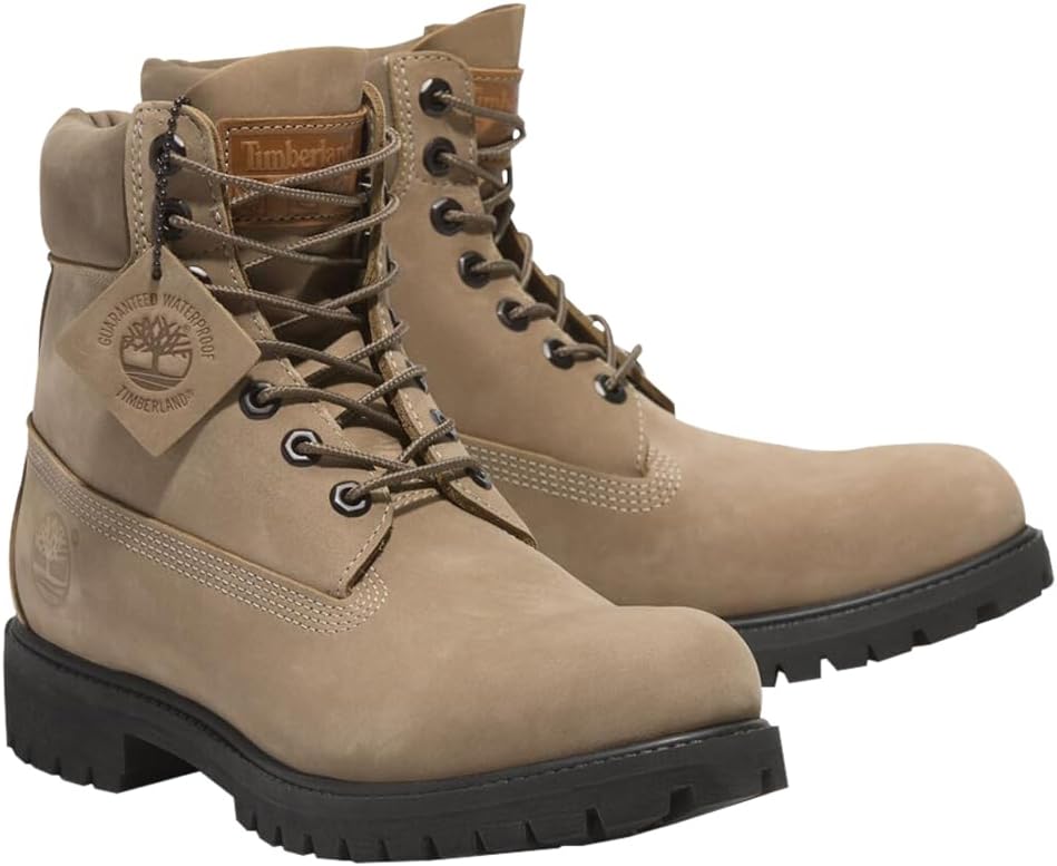 Timberland мужские 6" Premium Waterproof ботинки, Medium Beige Nubuck
Timberland мужские 6" Premium Waterproof ботинки, Medium Beige Nubuck