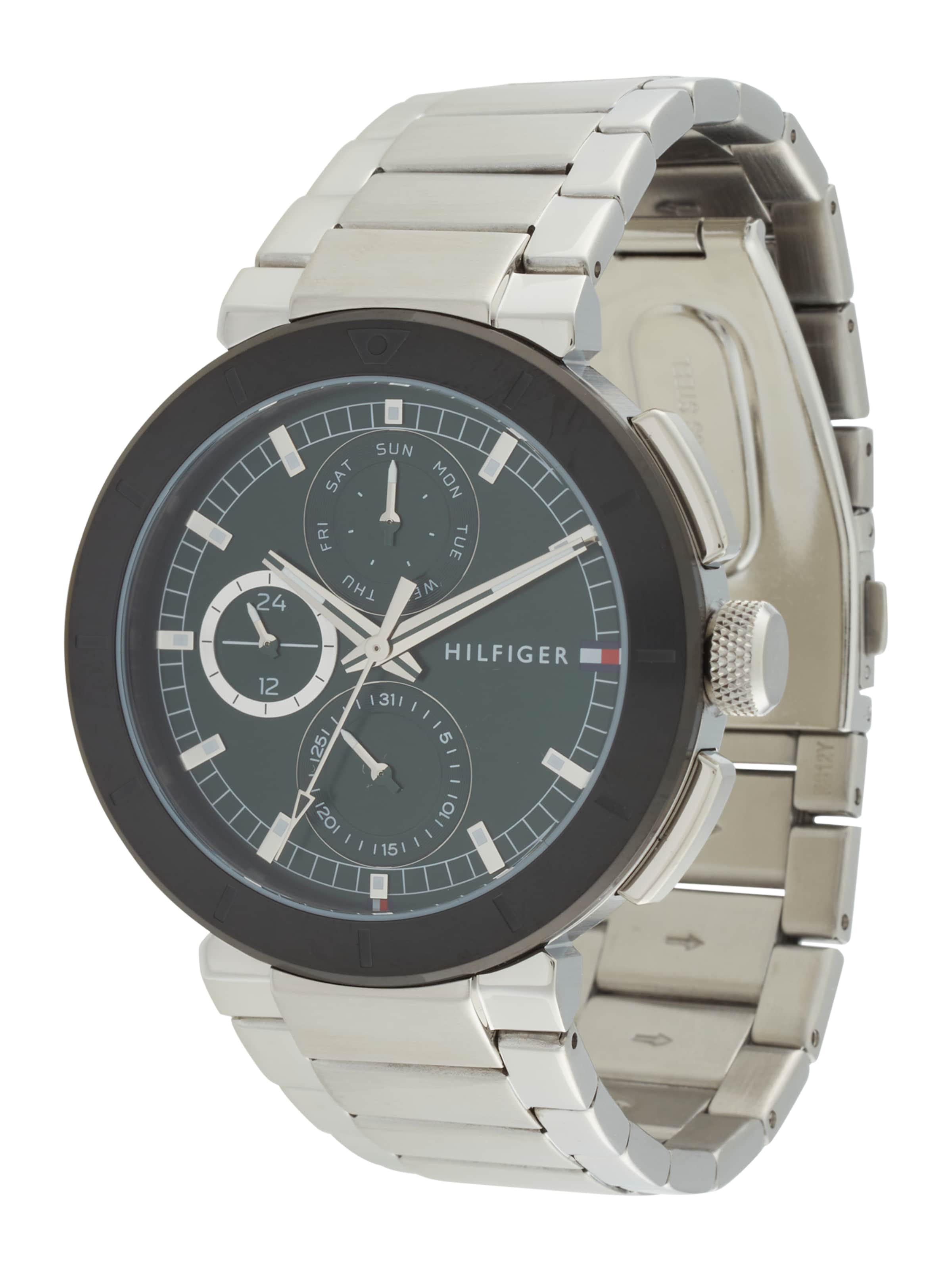 TOMMY HILFIGER Часы 'LORENZO' в серебристом цвете
TOMMY HILFIGER Часы 'LORENZO' в серебристом цвете