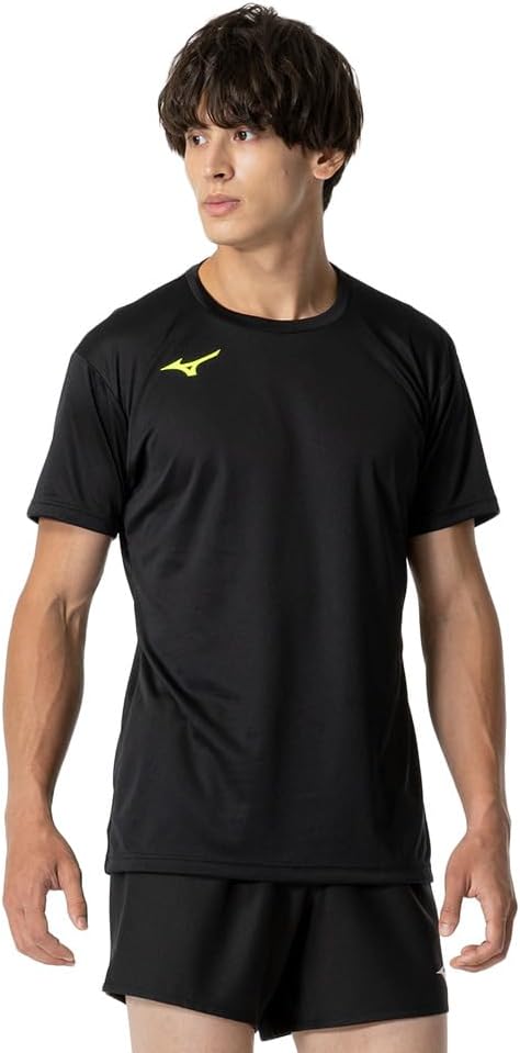 Футболка MIZUNO Basic Practice, с коротким рукавом, влагоотводящая, быстросохнущая, унисекс, черный/желтый
Футболка MIZUNO Basic Practice, с коротким рукавом, влагоотводящая, быстросохнущая, унисекс, черный/желтый