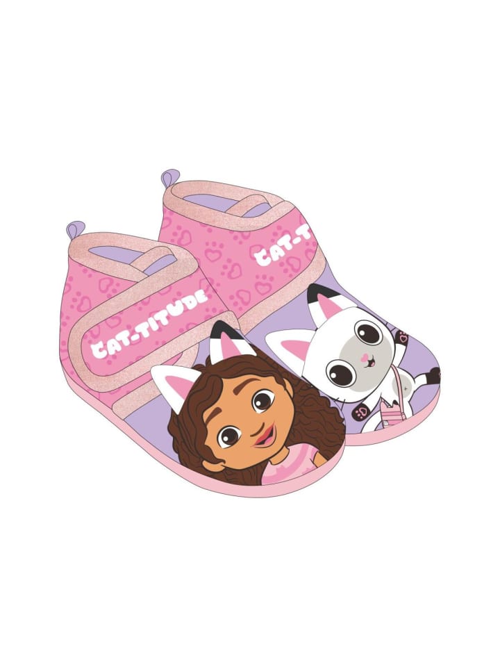 Детские тапочки Cat-titude розового цвета Gabby's Dollhouse
Детские тапочки Cat-titude розового цвета Gabby's Dollhouse