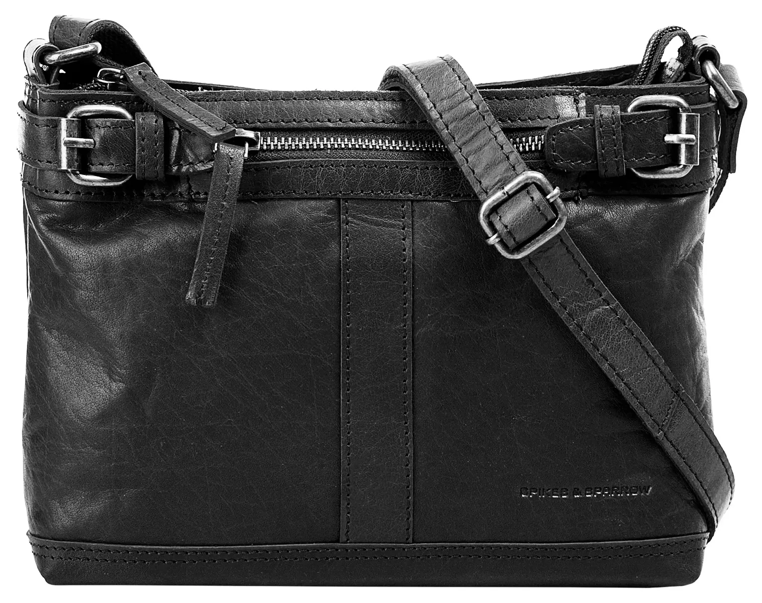 Сумка через плечо Spikes & Sparrow, натуральная кожа, черный
Сумка через плечо Spikes & Sparrow, натуральная кожа, черный