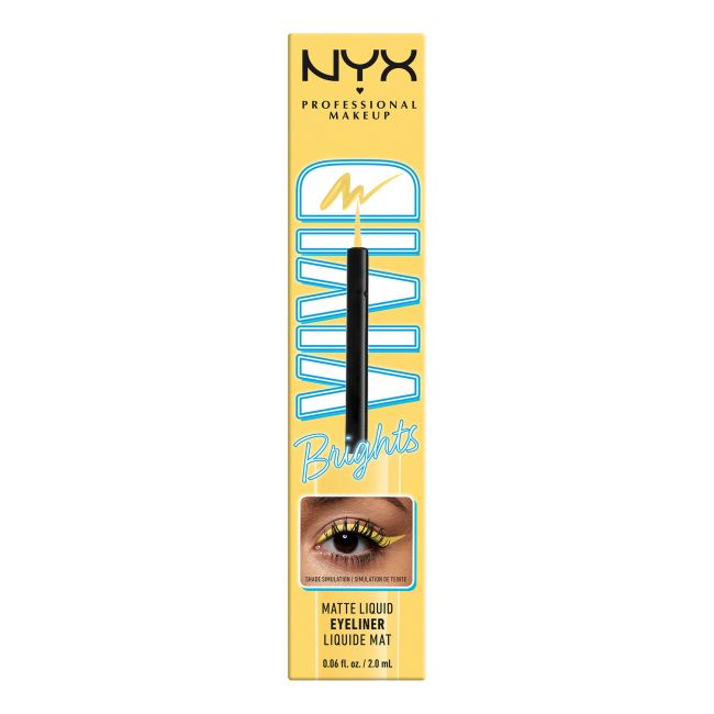 Яркая жидкая подводка для глаз с ручкой NYX Professional Makeup, цвет had me at yellow, 2 мл
Яркая жидкая подводка для глаз с ручкой NYX Professional Makeup, цвет had me at yellow, 2 мл
