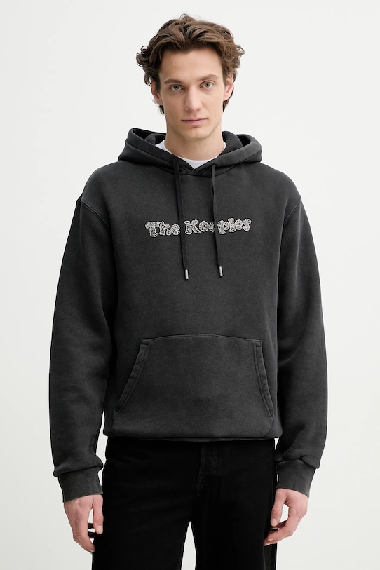 Хлопковая толстовка The Kooples, серый
Хлопковая толстовка The Kooples, серый