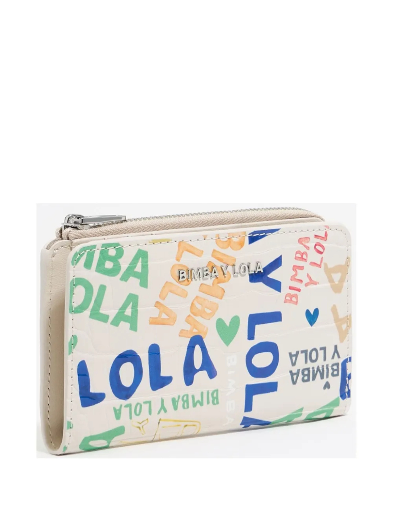 Кошелек на молнии Bimba y Lola с логотипом, белый
Кошелек на молнии Bimba y Lola с логотипом, белый