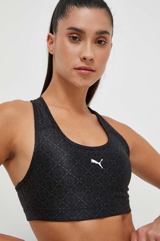 4Сохраняет спортивный бюстгальтер Puma, черный 
4Сохраняет спортивный бюстгальтер Puma, черный