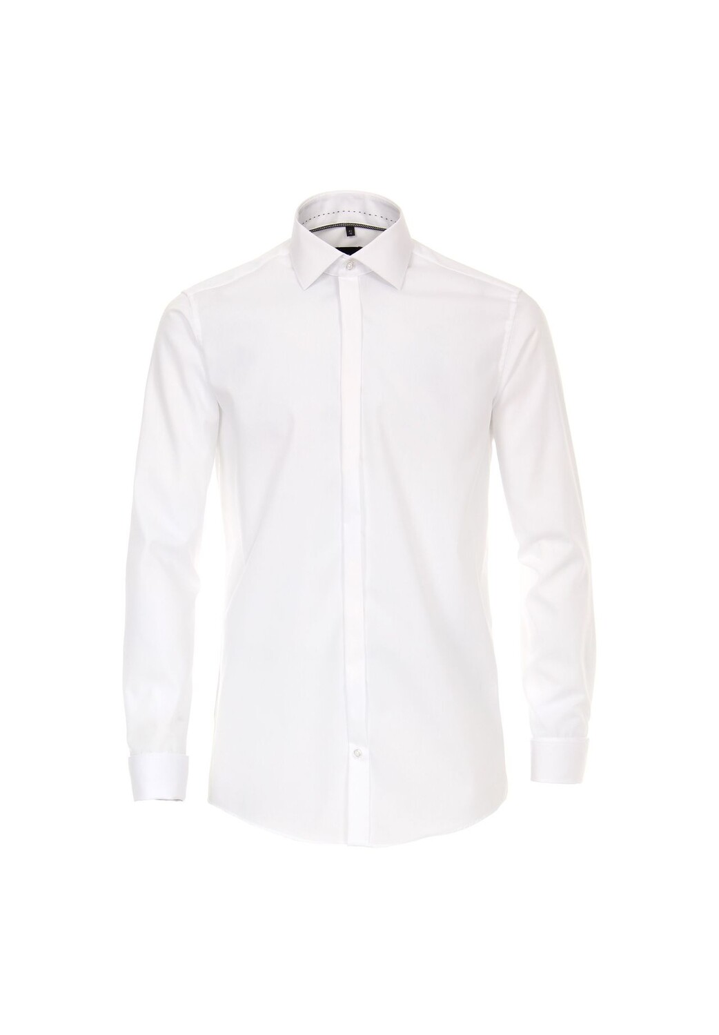 Мужская деловая рубашка однотонного современного кроя Venti
Мужская деловая рубашка однотонного современного кроя Venti