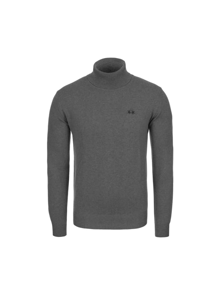 La Martina Пуловер MBS019 серого цвета
La Martina Пуловер MBS019 серого цвета