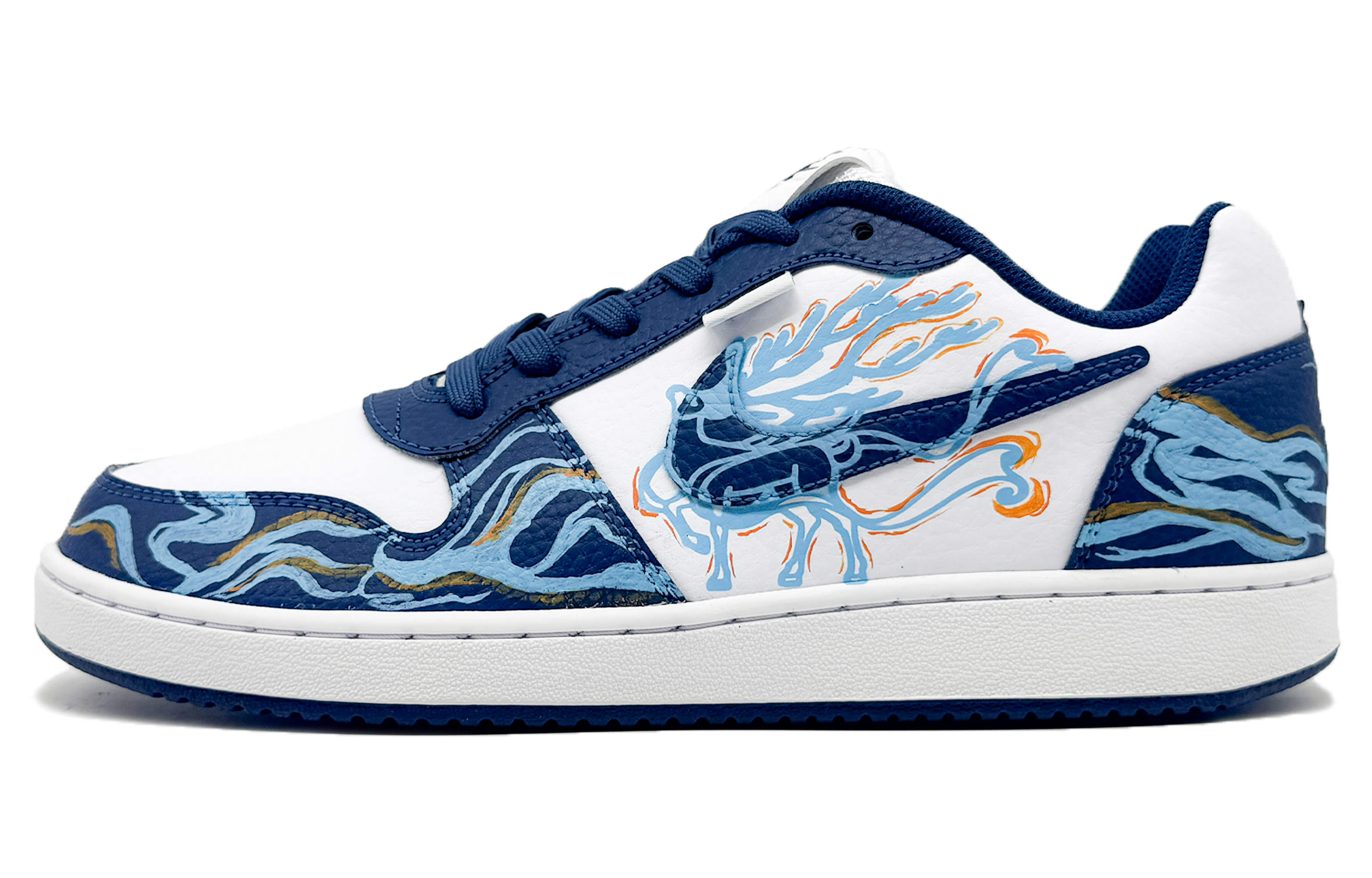 Nike Износостойкие низкие кроссовки для скейтбординга EBERNON, мужские, сине-золотые
Nike Износостойкие низкие кроссовки для скейтбординга EBERNON, мужские, сине-золотые