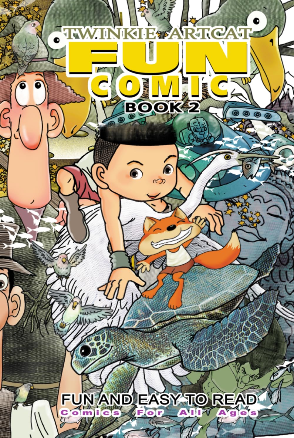 Fun Comic Book 2 (Fun Comic Print Book) (Independently published)
Fun Comic Book 2 (Fun Comic Print Book) (Independently published)