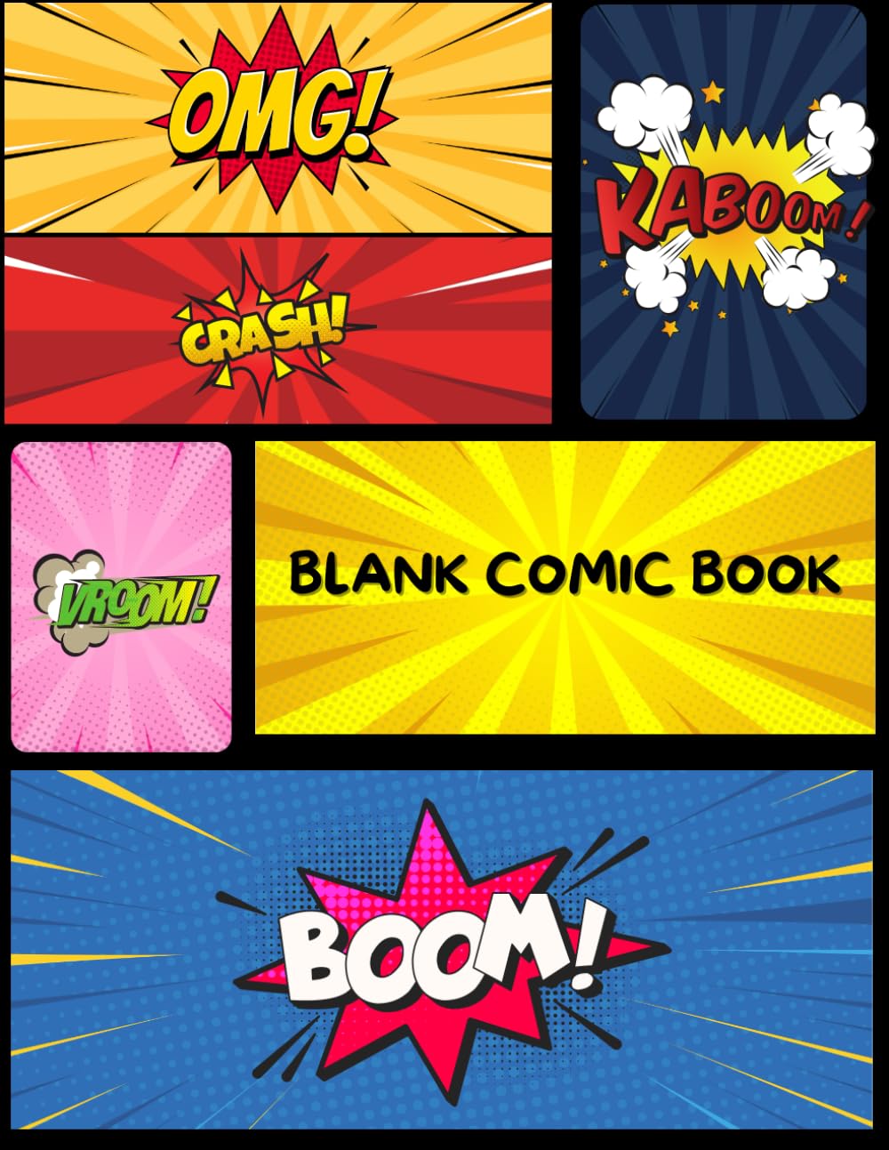 Blank Comic Book: Create Your Own Comics Book: Over 100 Pages: Great For Kids (Independently published)
Blank Comic Book: Create Your Own Comics Book: Over 100 Pages: Great For Kids (Independently published)