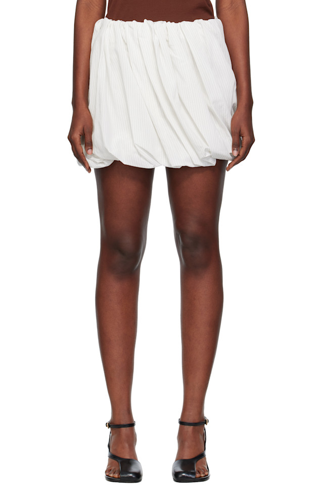 Jw Anderson Мини-Юбка кремового цвета с подвернутым краем
Jw Anderson Мини-Юбка кремового цвета с подвернутым краем