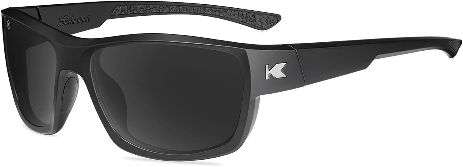 Поляризованные солнцезащитные очки Knockaround High Stakes Sport с обтекаемой формой для мужчин и женщин - защита UV400 - подходят для рыбалки, бега и бейсбола, Blackout / Smoke
Поляризованные солнцезащитные очки Knockaround High Stakes Sport с обтекаемой формой для мужчин и женщин - защита UV400 - подходят для рыбалки, бега и бейсбола, Blackout / Smoke