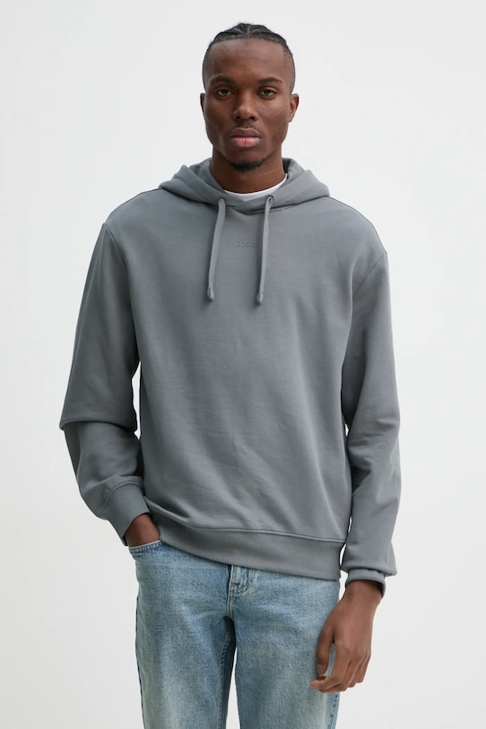 Хлопковая толстовка Hugo, серый
Хлопковая толстовка Hugo, серый