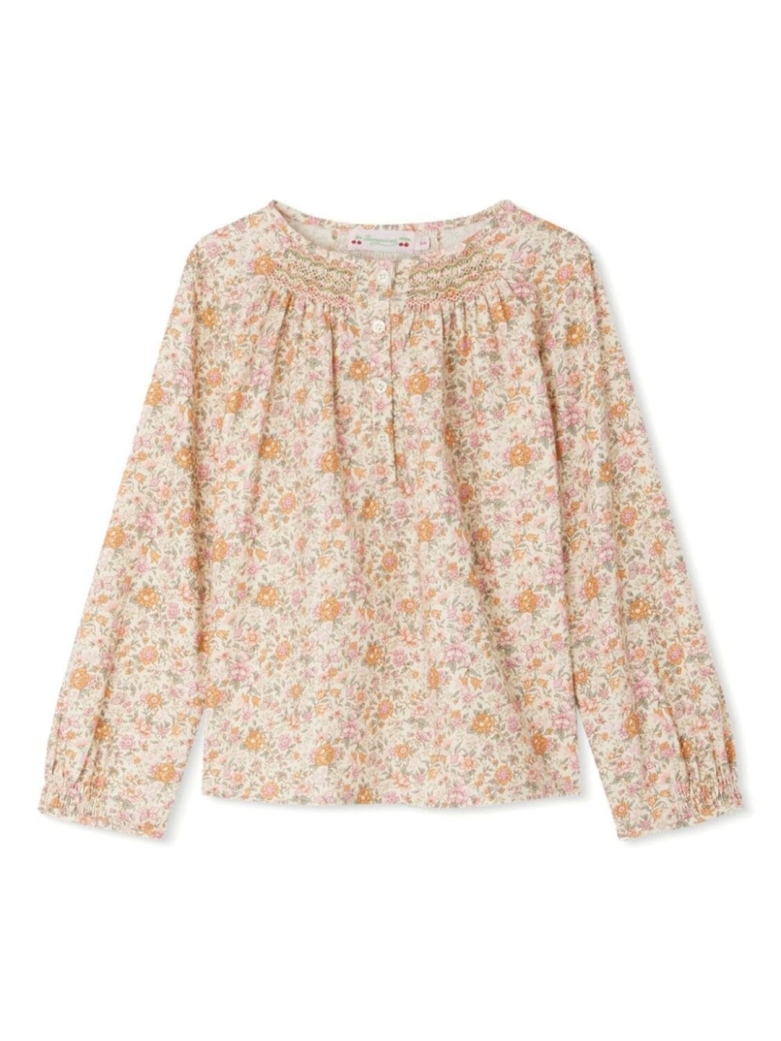 Bonpoint блузка из хлопковой смеси Biancarosa, нейтральный цвет
Bonpoint блузка из хлопковой смеси Biancarosa, нейтральный цвет