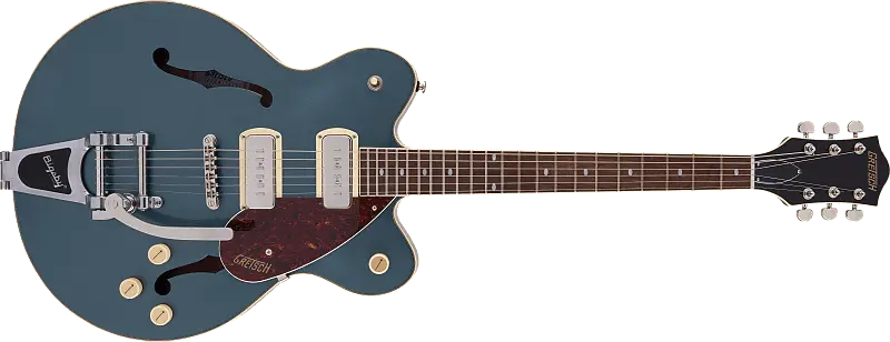 Электрогитара Gretsch G2622T-P90 Streamliner Center Block Double-Cut P90 with Bigsby, Laurel Fingerboard, Gunmetal Gunmetal
Электрогитара Gretsch G2622T-P90 Streamliner Center Block Double-Cut P90 with Bigsby, Laurel Fingerboard, Gunmetal Gunmetal