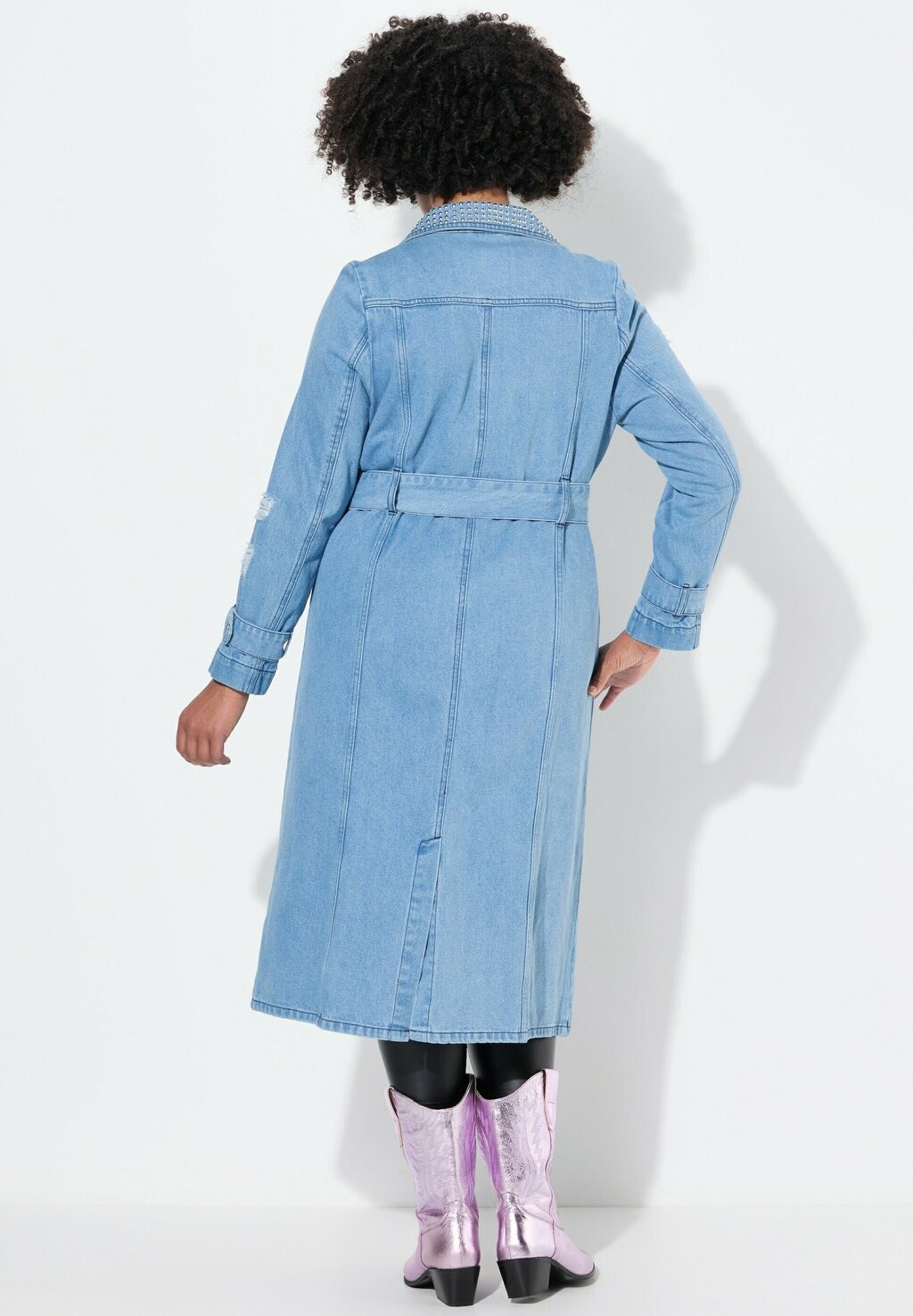 Тренчкот USED LOOK DISTRESSED DETAILS Angel of Style, сине-серый
Тренчкот USED LOOK DISTRESSED DETAILS Angel of Style, сине-серый