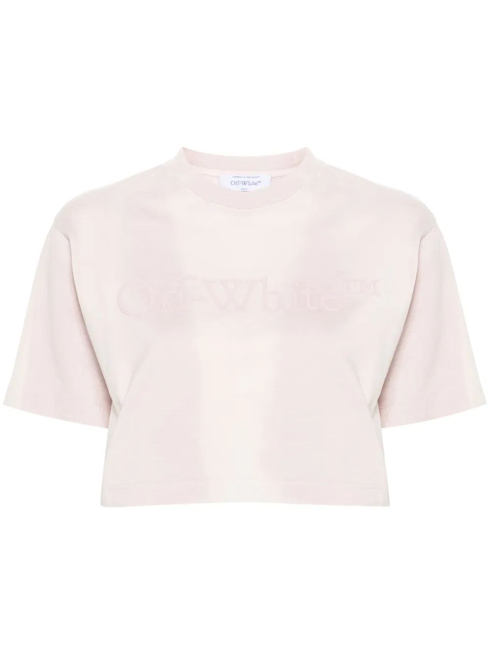 Укороченная футболка с логотипом OFF-WHITE, розовый
Укороченная футболка с логотипом OFF-WHITE, розовый
