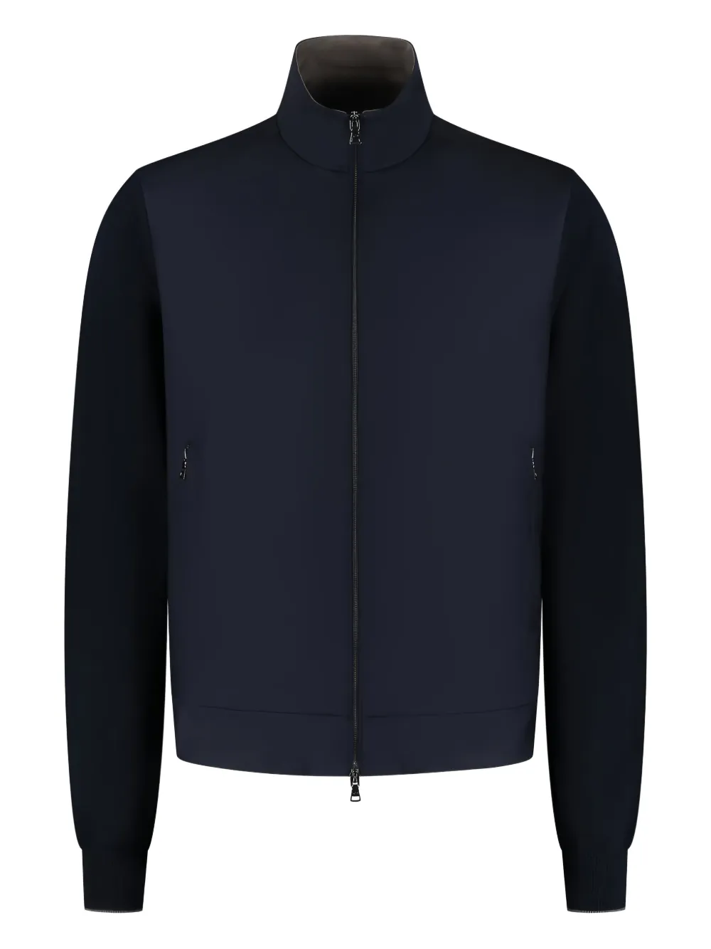 Куртка на молнии с трикотажными вставками Paul & Shark, синий
Куртка на молнии с трикотажными вставками Paul & Shark, синий