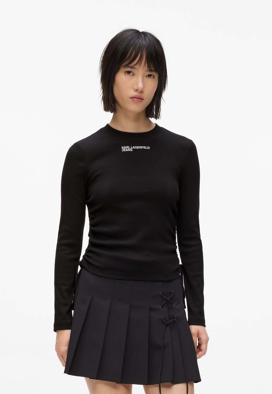Топ Karl Lagerfeld Jeans Long sleeved top, Black
Топ Karl Lagerfeld Jeans Long sleeved top, Black