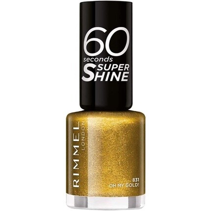 Лак для ногтей 60 Seconds Super Shine 831 Oh My Gold 8 мл, Rimmel
Лак для ногтей 60 Seconds Super Shine 831 Oh My Gold 8 мл, Rimmel