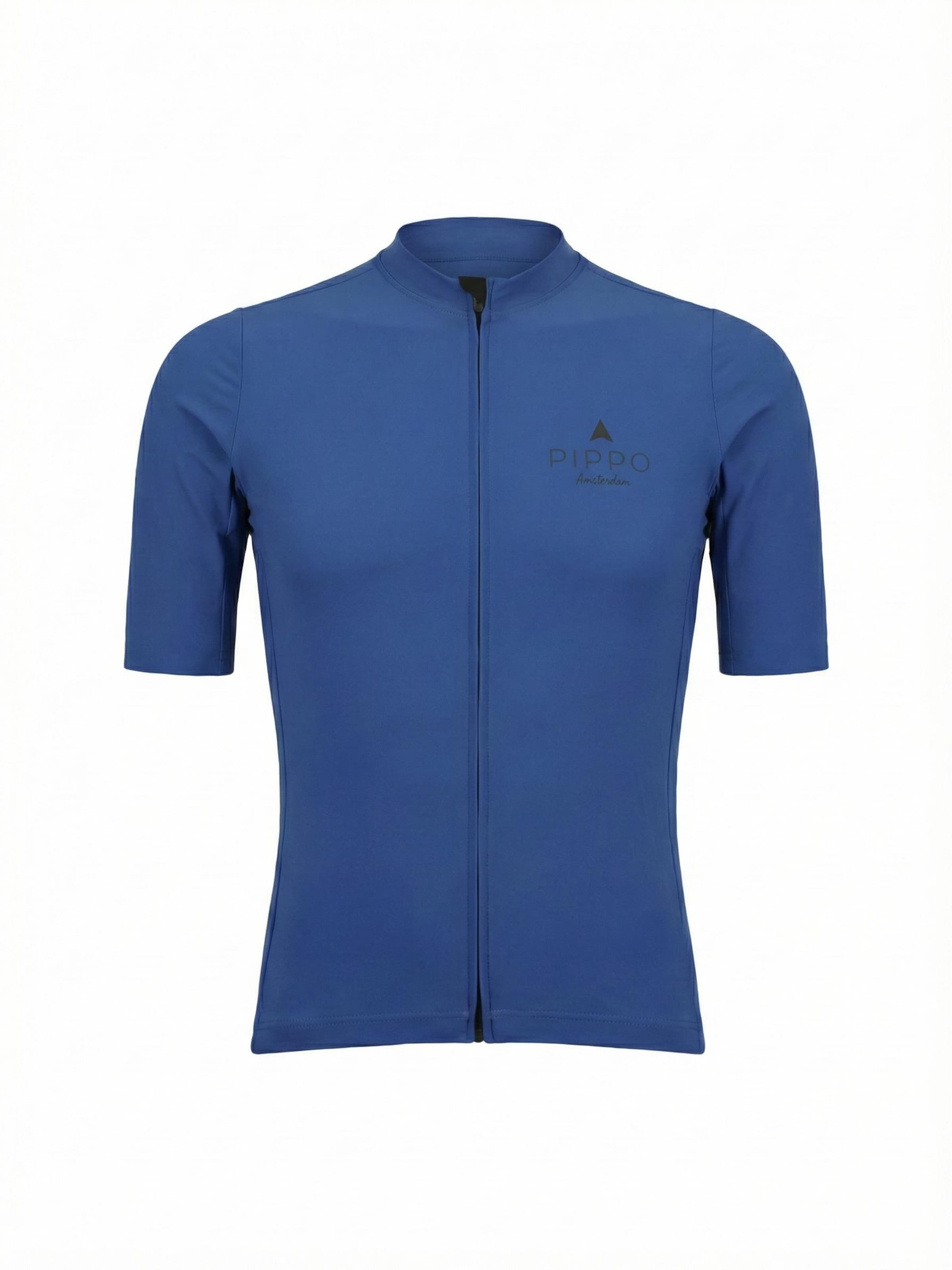 PIPPO Amsterdam Джерси 'Mortirolo' в кобальтово-синем цвете
PIPPO Amsterdam Джерси 'Mortirolo' в кобальтово-синем цвете