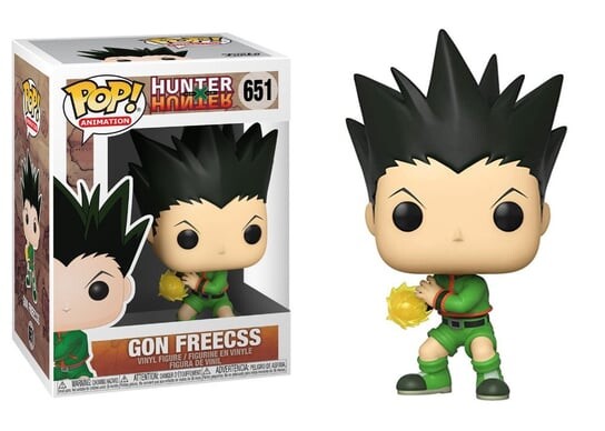 Funko POP! Аниме, коллекционная фигурка, HunterxHunter, Gon Freecss
Funko POP! Аниме, коллекционная фигурка, HunterxHunter, Gon Freecss