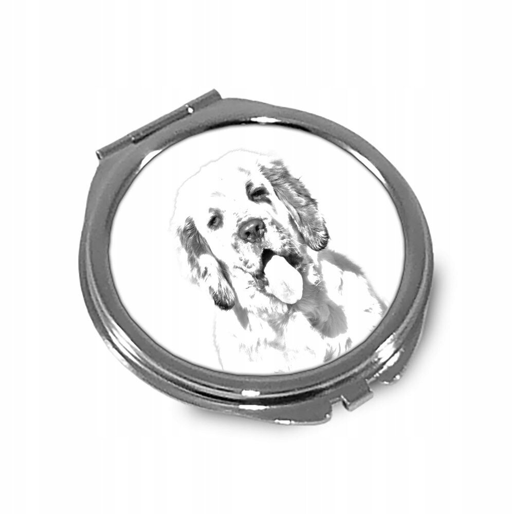 Кламбер-спаниель Складное карманное зеркальце Inna Marka
Кламбер-спаниель Складное карманное зеркальце Inna Marka