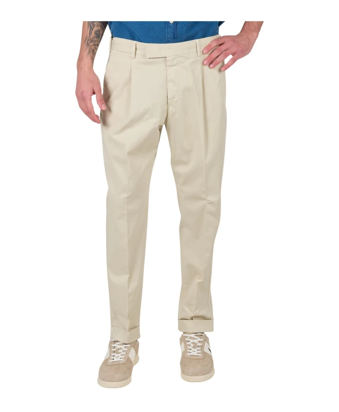 Брюки из эластичного хлопка Sand Rebel Pt Torino, бежевый
Брюки из эластичного хлопка Sand Rebel Pt Torino, бежевый