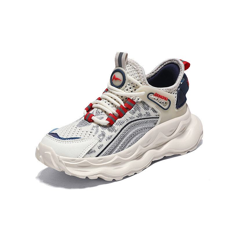 Детские баскетбольные кроссовки с низким верхом, противоскользящие, с амортизацией ударов и износостойкие KUPE, бежевый 
Детские баскетбольные кроссовки с низким верхом, противоскользящие, с амортизацией ударов и износостойкие KUPE, бежевый