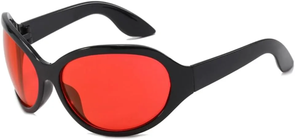 Винтажные солнцезащитные очки «кошачий глаз» для женщин, овальные солнцезащитные очки с градиентным переходом, защита от УФ-излучения UV400 HDUBFY, Black Red
Винтажные солнцезащитные очки «кошачий глаз» для женщин, овальные солнцезащитные очки с градиентным переходом, защита от УФ-излучения UV400 HDUBFY, Black Red