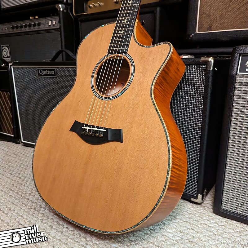 Акустическая гитара Taylor C14ce Custom Grand Auditorium Western Red Cedar / Maple Acoustic Electric Guitar DEMO w/HSC - B3041
Акустическая гитара Taylor C14ce Custom Grand Auditorium Western Red Cedar / Maple Acoustic Electric Guitar DEMO w/HSC - B3041