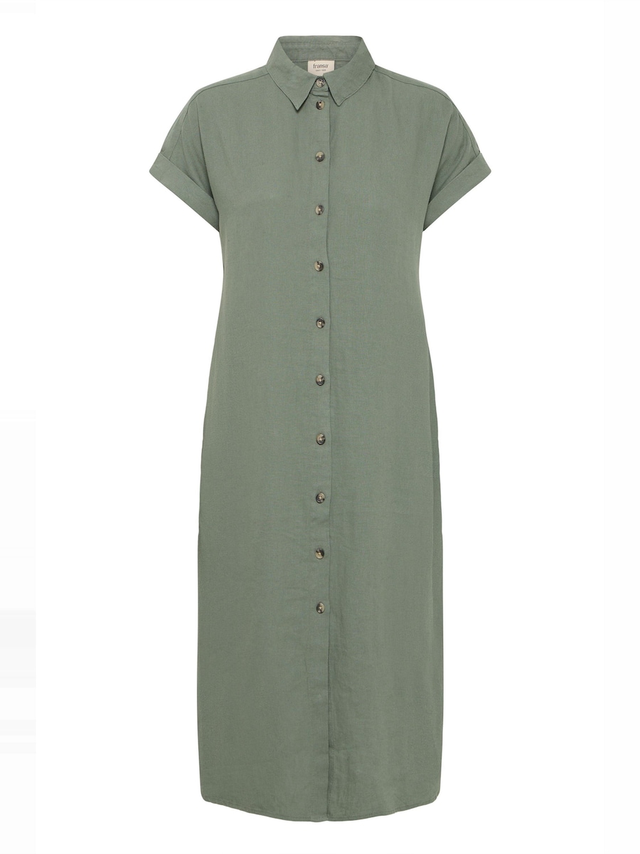 Платье-рубашка Fransa Mallia, зеленый
Платье-рубашка Fransa Mallia, зеленый