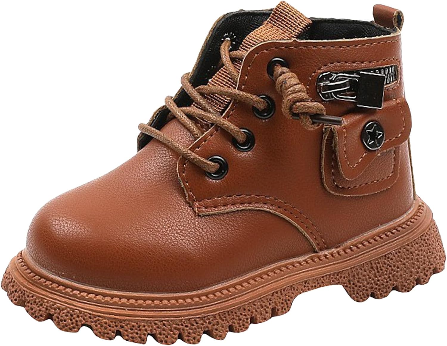 Сапожки для маленькой девочки, детские ботинки на молнии сбоку, легко надеваются, боевые ботинки с низким каблуком, рифленой подошвой, шнуровкой, мягкой подошвой, противоскользящие короткие ботинки до щиколотки для маленьких девочек Generic, Bro...
Сапожки для маленькой девочки, детские ботинки на молнии сбоку, легко надеваются, боевые ботинки с низким каблуком, рифленой подошвой, шнуровкой, мягкой подошвой, противоскользящие короткие ботинки до щиколотки для маленьких девочек Generic, Bro...