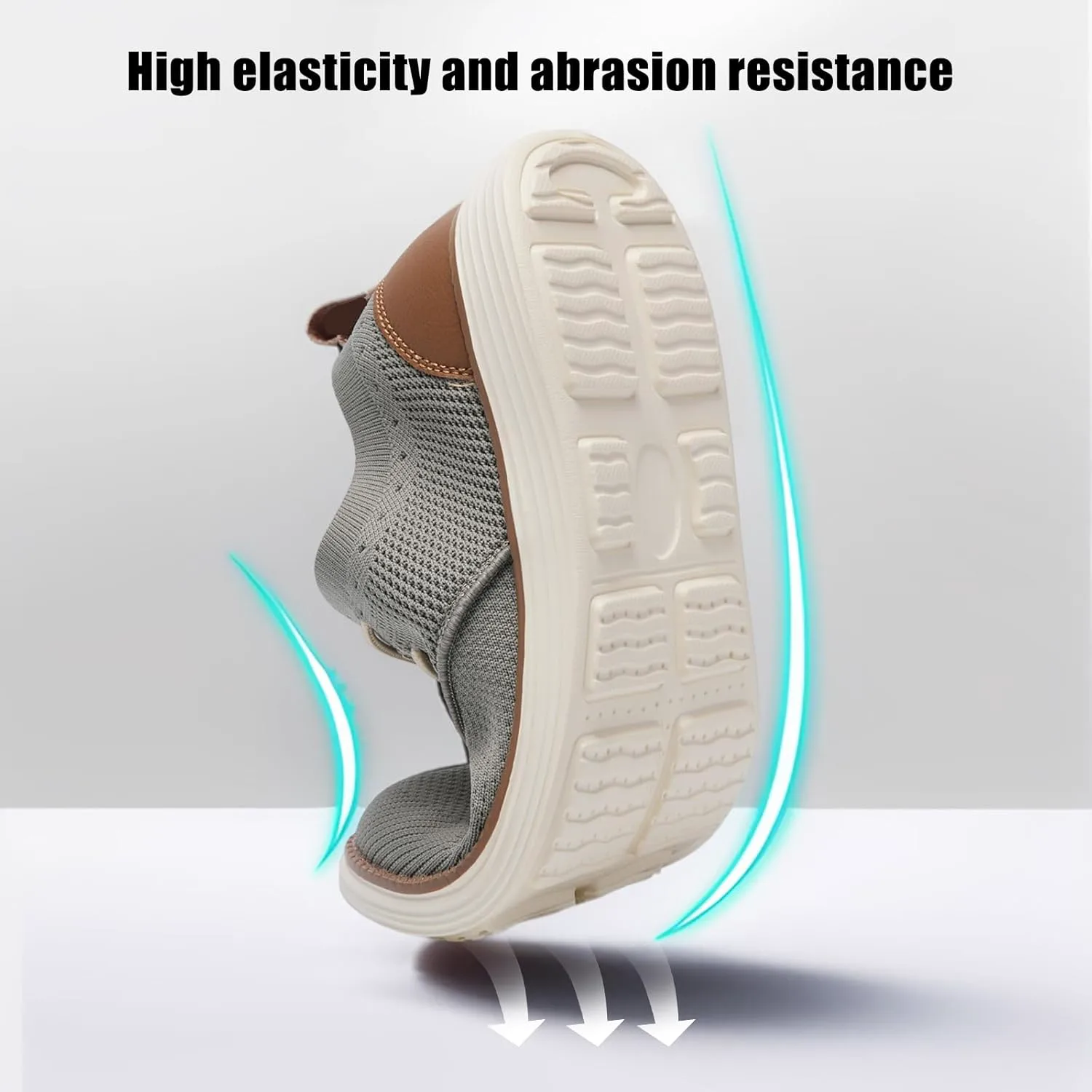 Мужские повседневные кроссовки с сеткой на шнуровке, модные оксфорды, удобные легкие ходовые туфли SILENTCARE
Мужские повседневные кроссовки с сеткой на шнуровке, модные оксфорды, удобные легкие ходовые туфли SILENTCARE