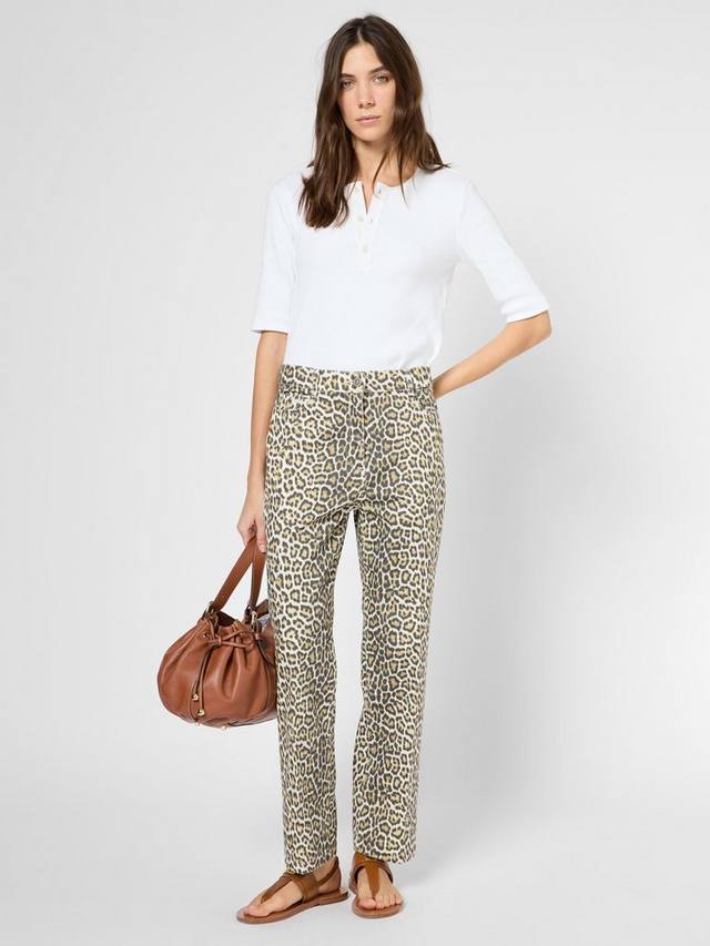 Джинсы loriane с леопардовым принтом Gerard Darel, коричневый
Джинсы loriane с леопардовым принтом Gerard Darel, коричневый