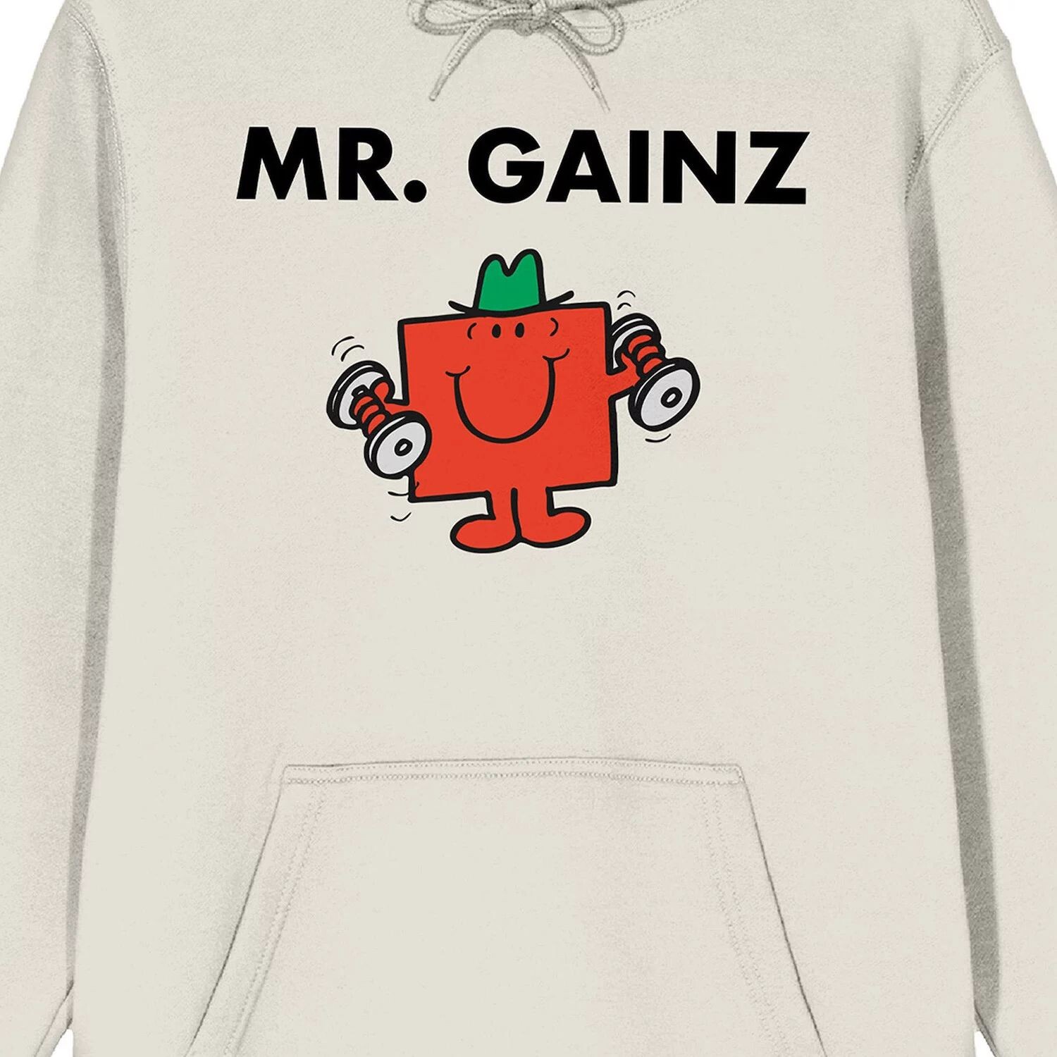 Мужская толстовка с рисунком Mr. Men And Little Miss Mr. Gainz Licensed Character
Мужская толстовка с рисунком Mr. Men And Little Miss Mr. Gainz Licensed Character