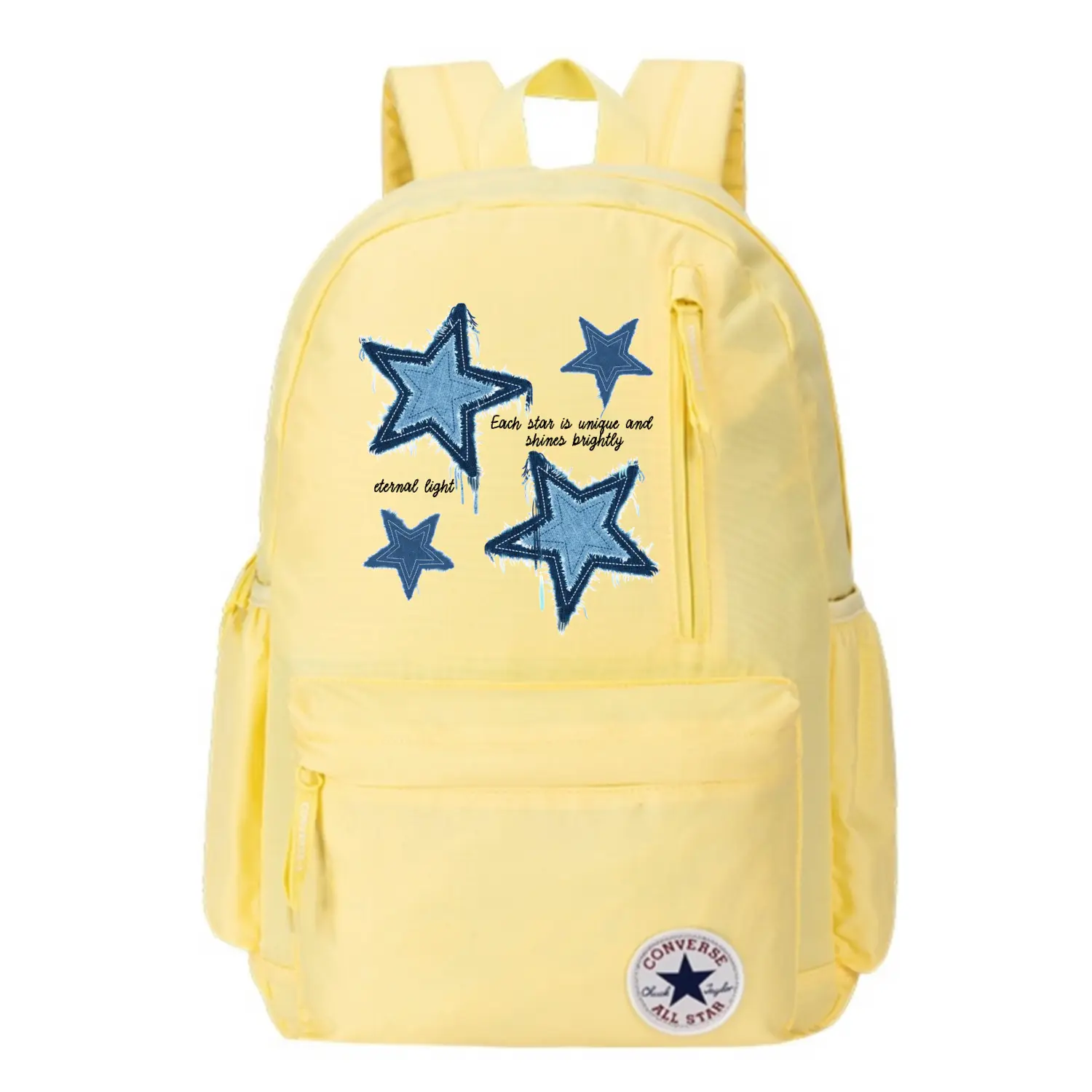 Converse Полиэстеровый рюкзак унисекс яично-желтый, Denim Print
Converse Полиэстеровый рюкзак унисекс яично-желтый, Denim Print