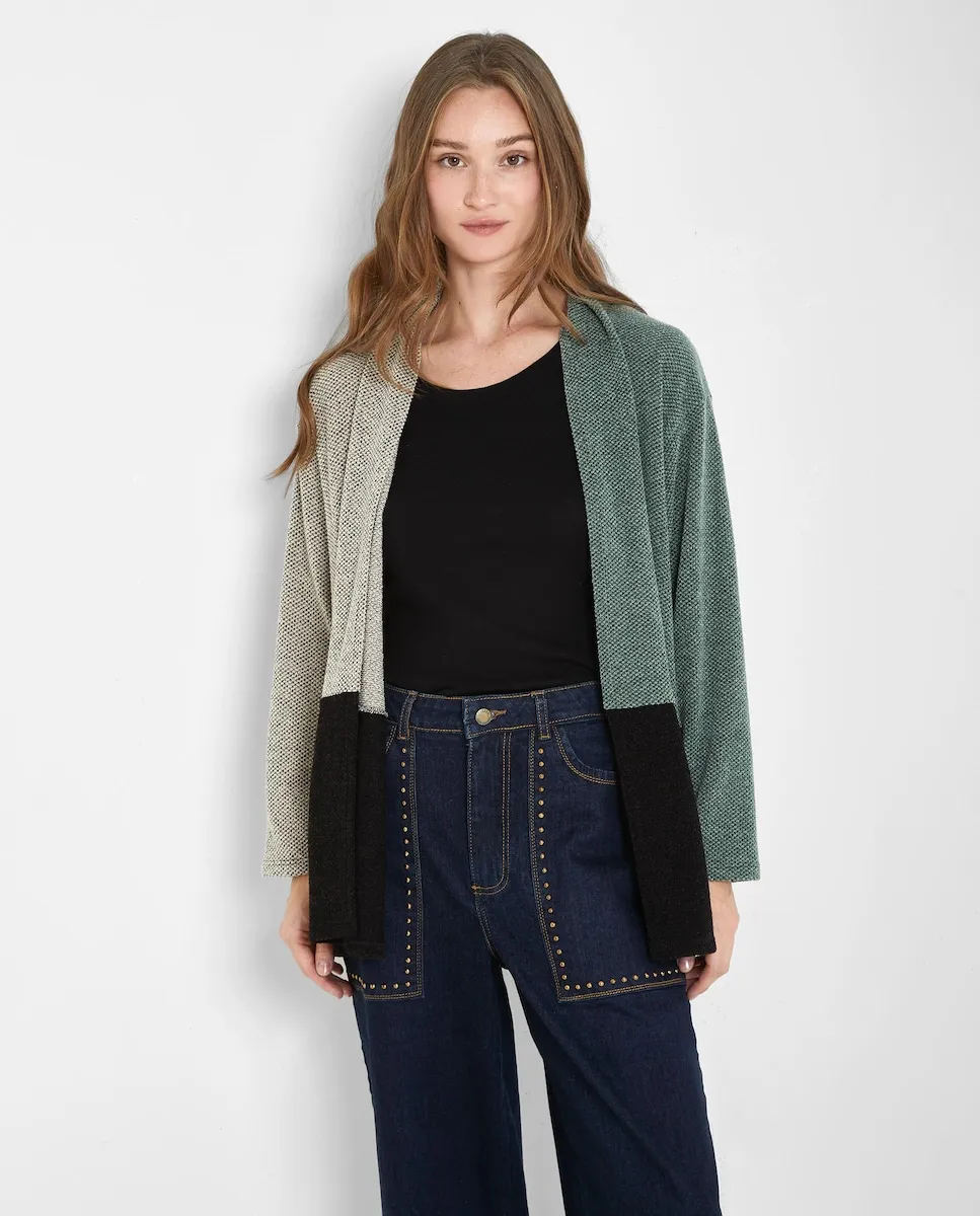 Женский кардиган с длинными рукавами и длиной миди Trucco, мультиколор
Женский кардиган с длинными рукавами и длиной миди Trucco, мультиколор